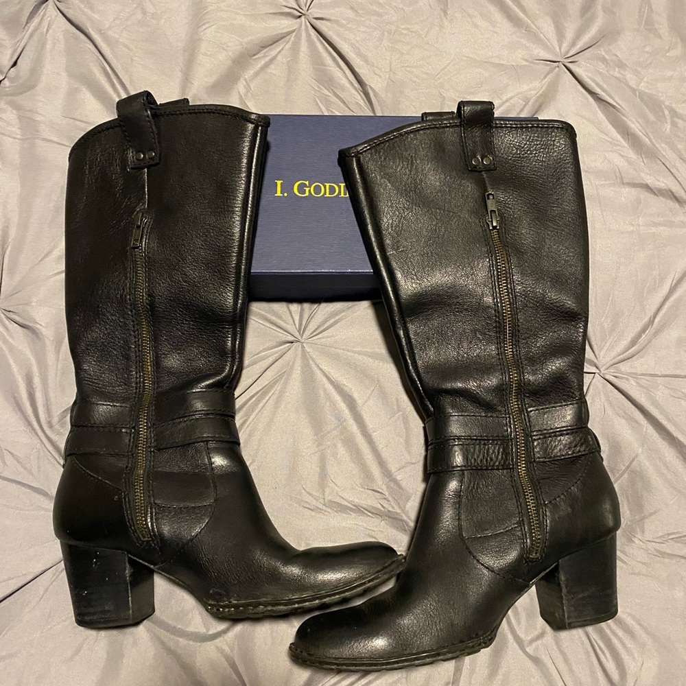 Leather Riding Boots
